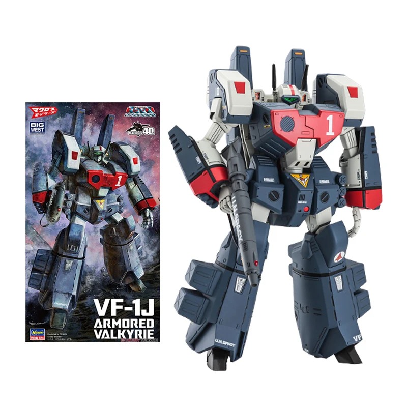 100% Original Goods In Stock Hasegawa Macross VF-1J ARMORED VALKYRI Super Dimension Fortress Macross Assemble Action Model Toys