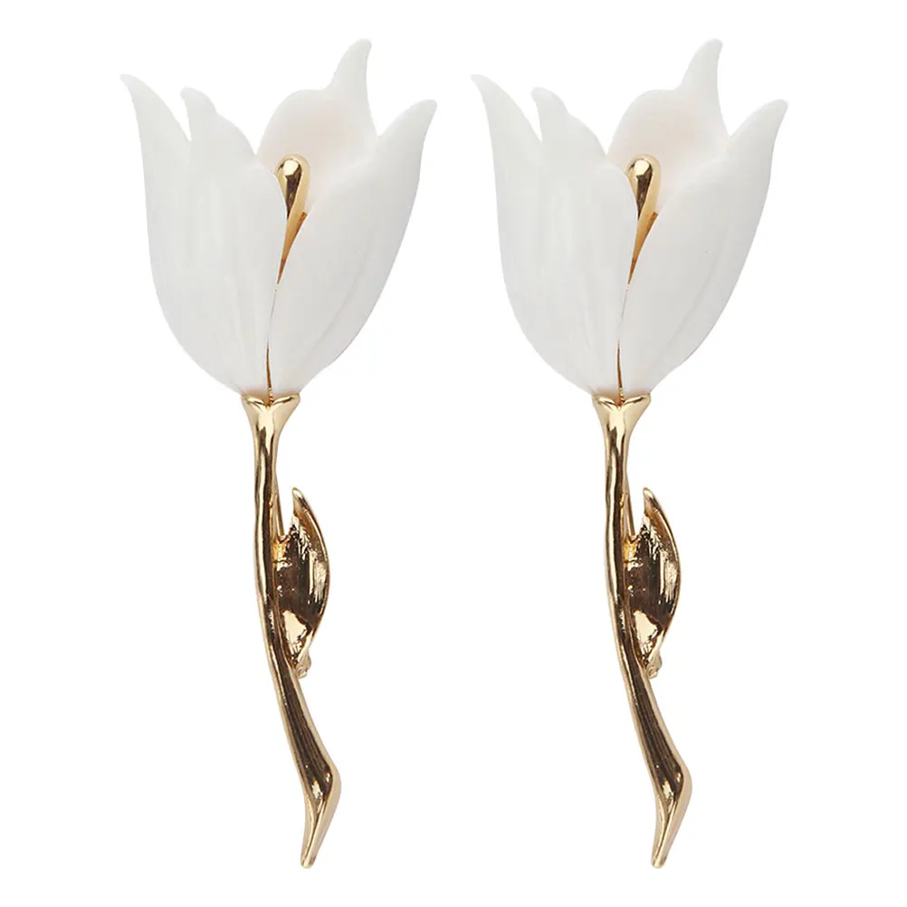 

2pcs Brooch Pocket Boutonniere Groom Lapel Pin Men Suits Durable Zinc Alloy Wedding Flower Pin For Clothes Shawl