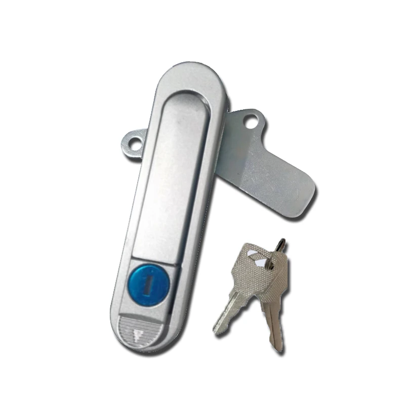 Panel Lock Zinc Alloy Flat Spring Handle Lock AB302 Electric Box Cabinet Door Lock