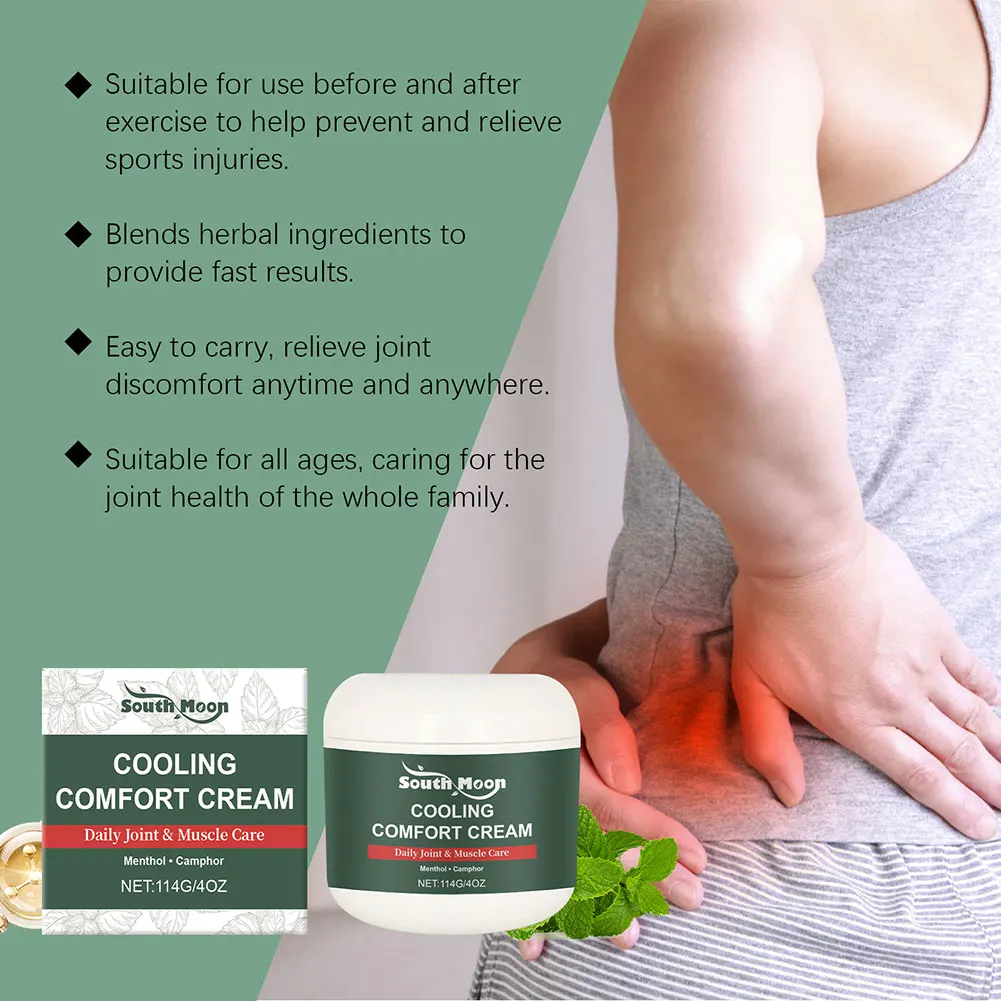 Soothing Massage Cream For Aching Knees Natural Joint Soothing Cream For Knee Shoulder