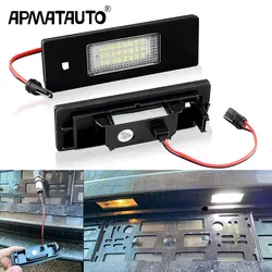 2pcs Error Free LED License Number Plate Light For 2004-2012 For BMW 1 Series E81/E87 (116i,116d,118i,118d,120i,120d,123d,130i)