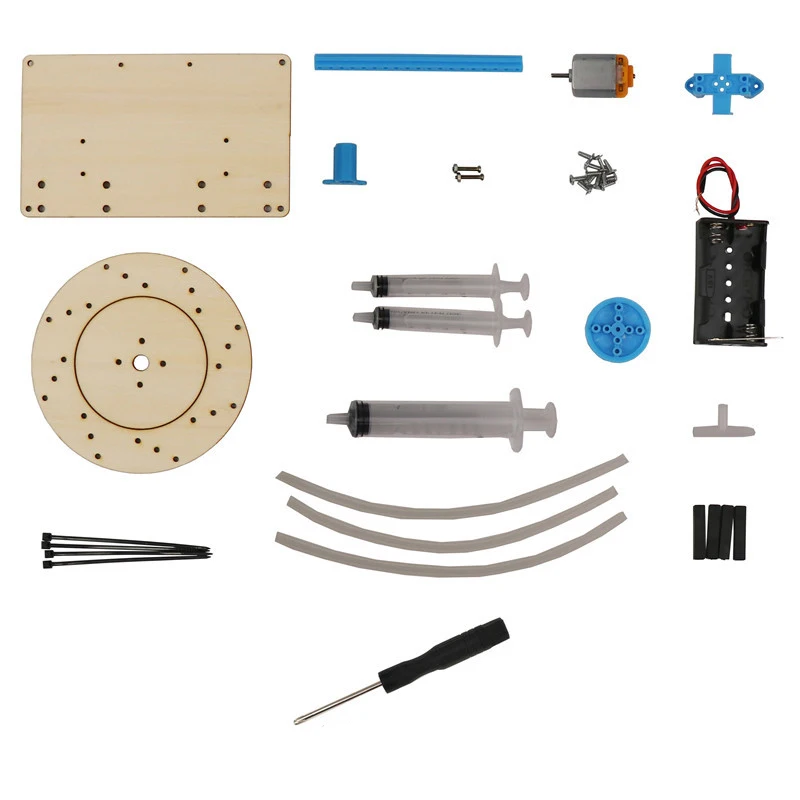 Physics Disc Brake System Model, brinquedos educativos para crianças, DIY Craft Toy, Science Gadget para crianças, STEM Technology