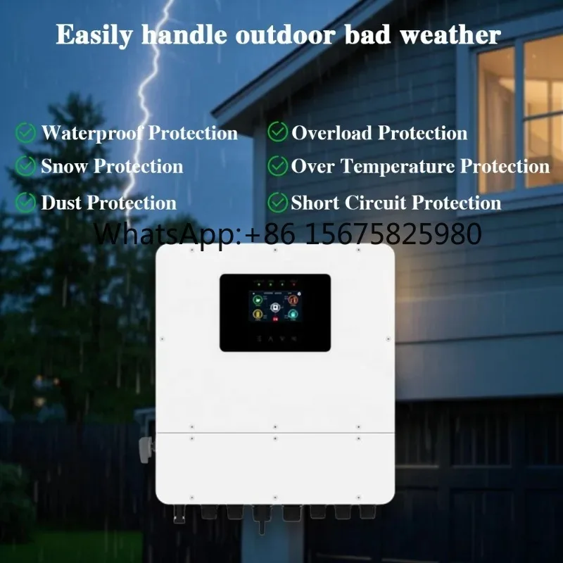 

Waterproof Hybrid Solar Power Inverter Parallel Connect Energy Converter