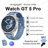 2025 New Watch GT5 Pro Smart Watch Men 4GB Memory GPS track NFC 1.48” AMOLED Screen Fitness Tracker Smartwatch Man Women DT5