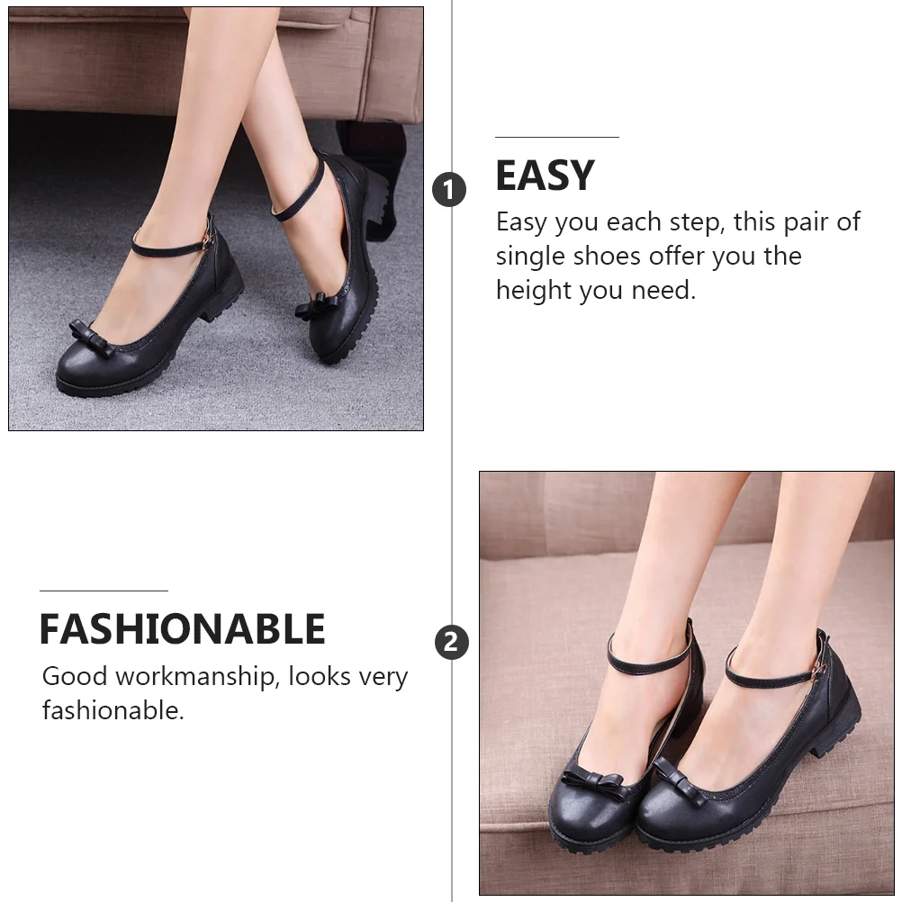 Spring Women's High Heel Sandals Work Shoes for Round Toe Pumps Vamp Pointed Breathable Lady