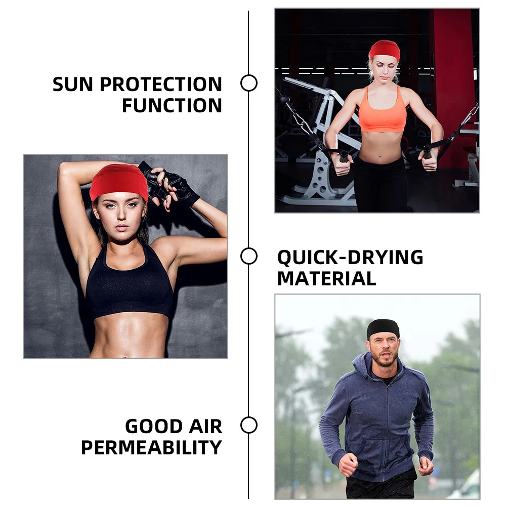 

2Pcs Liner Bandana Hat Cycling Outdoor Sports Breathable Cooling Quick Dry Sun Protection Headwear Liner