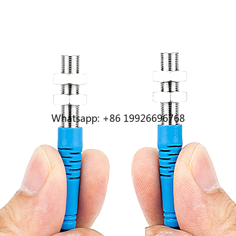 

LSD-Mini Mini Size Laser Sensor 660Nm Red LED Light Fiber Optic Sensors Screw Mounting NPN PNP Output