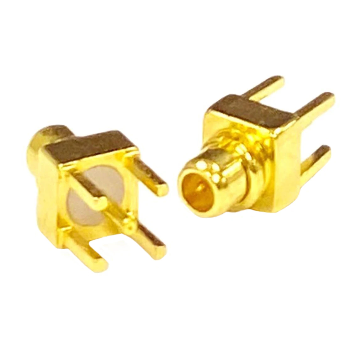 

1pc MMCX Male Plug RF Coax Connector PCB Mount Through Hole Straight Goldplated Soldering Terminal New