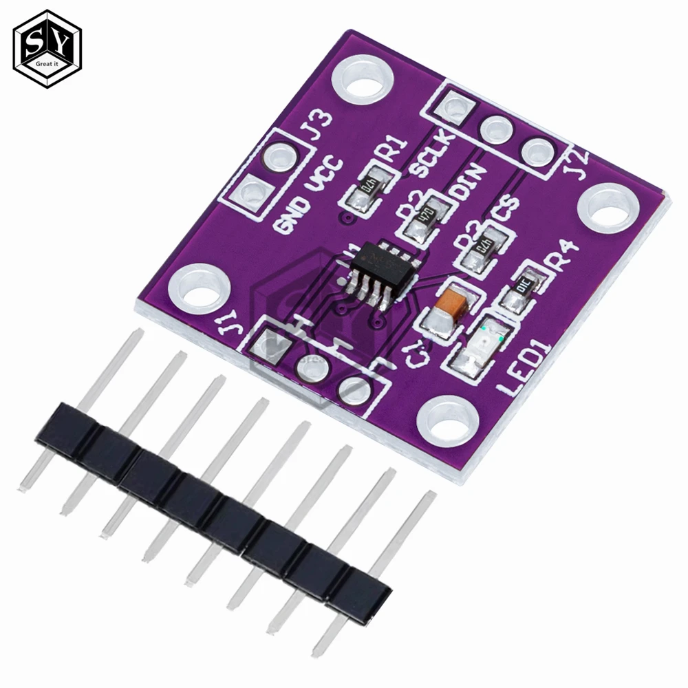 2.7V-5.5V TPL0501 Digital Potentiometer Module 100K Adjustable SPI Port Adjustment Bridge Balance Sensor Ultra X9C104