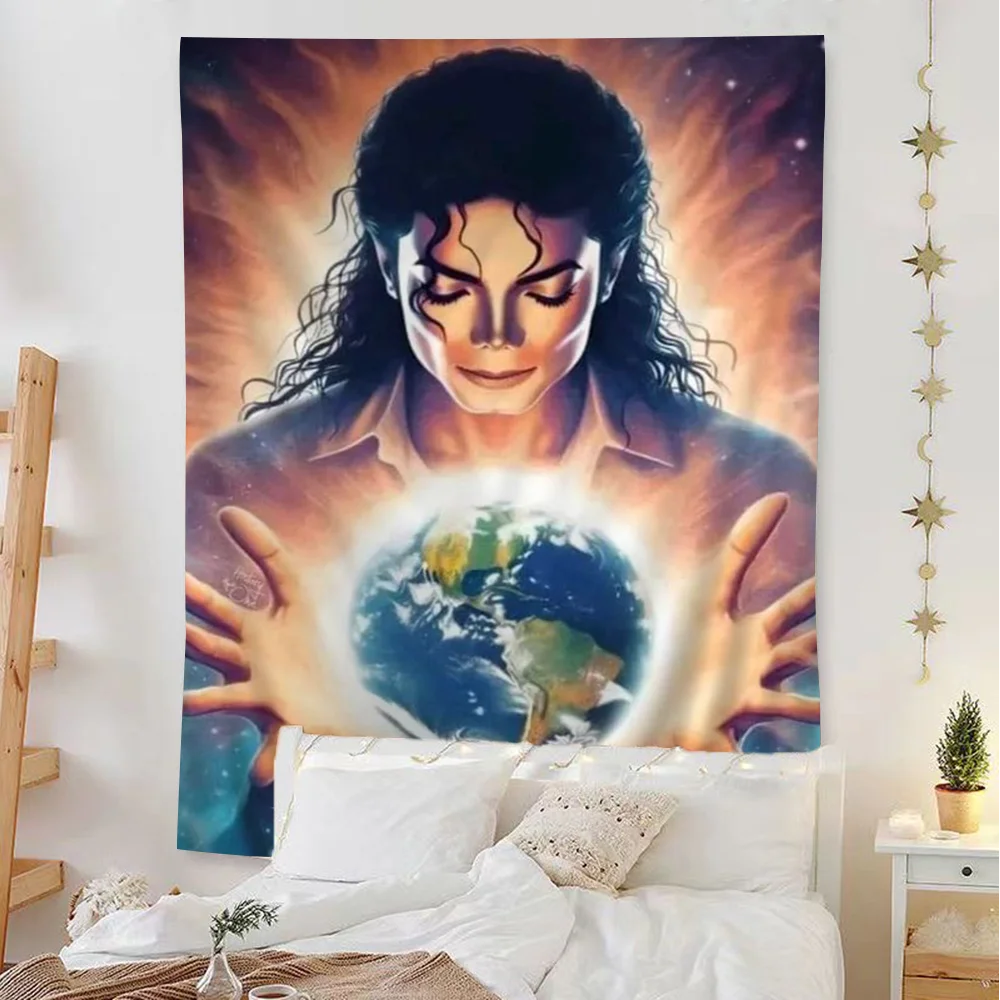 Michael Jackson Hanging Bohemian Tapestry Hanging Tarot Hippie Wall Rugs Dorm Home Decor