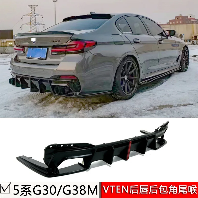 

Подходит для спортивных модифицированных задних фар VTEN серии 18-23 5 G30/G38M, черной выхлопной трубы и выхлопной трубы из углеродного волокна.
