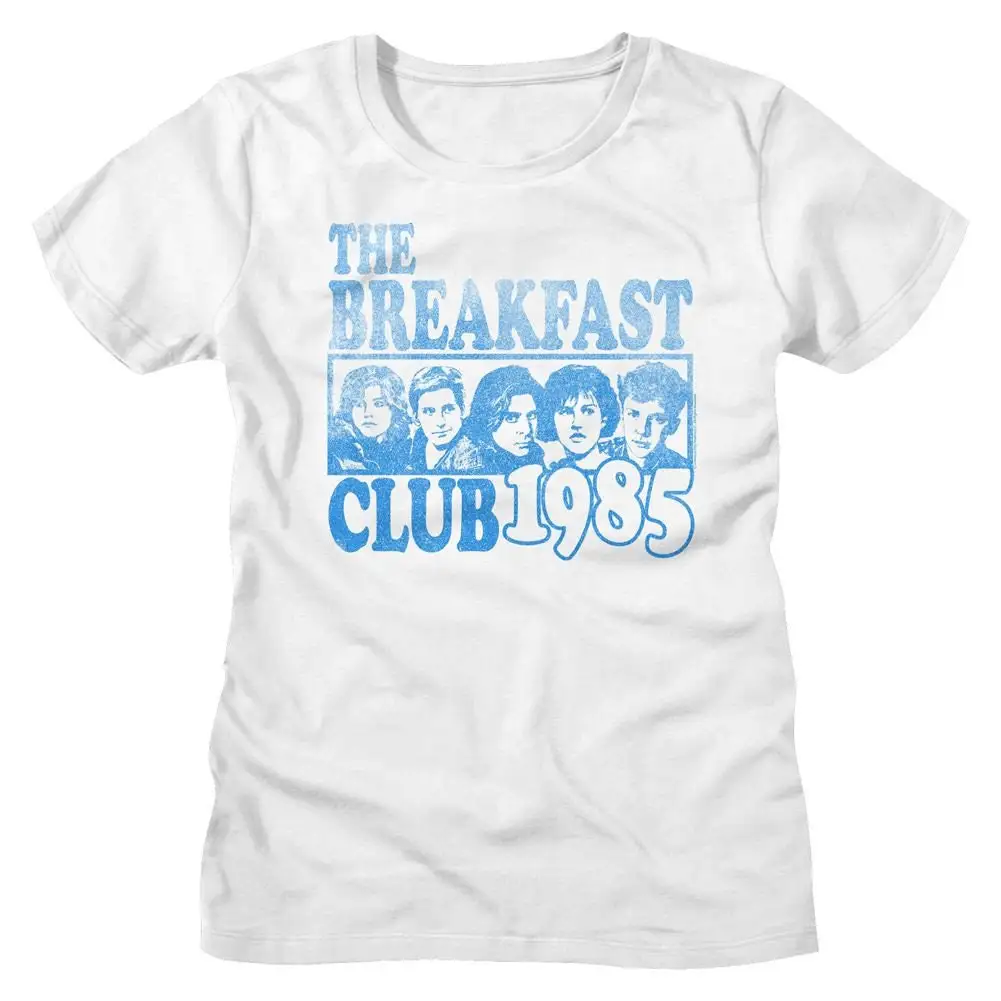 Breakfast Club Bllue Ink Box White Women'S T Shirt