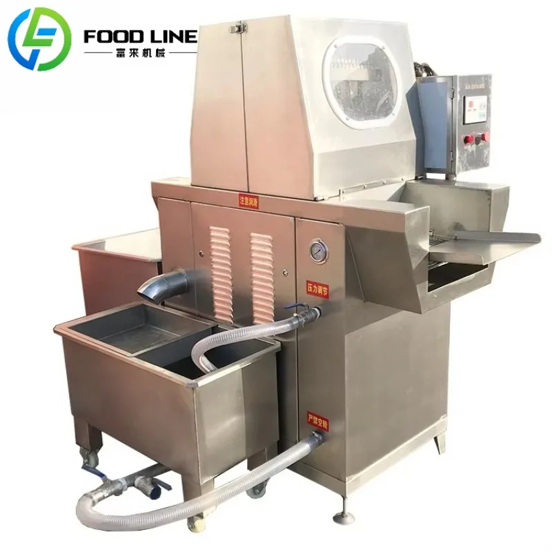 آلة حقن الحقن المالحة الأوتوماتيكية المخصصة آلة حقن الحقن المالحة آلة صب الدجاج