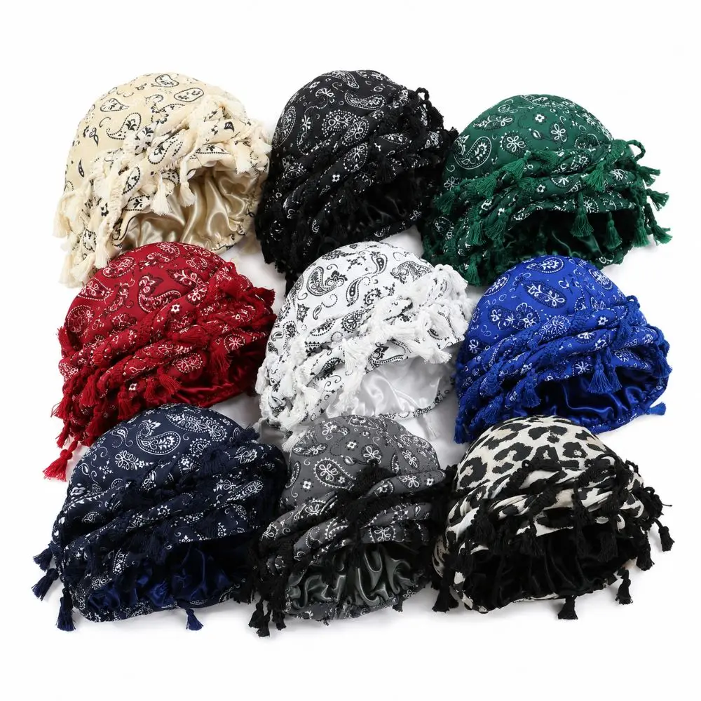 Unisex Satin Twist Head Wraps - đánh giá và giá Men'S Fashion Head Scarf