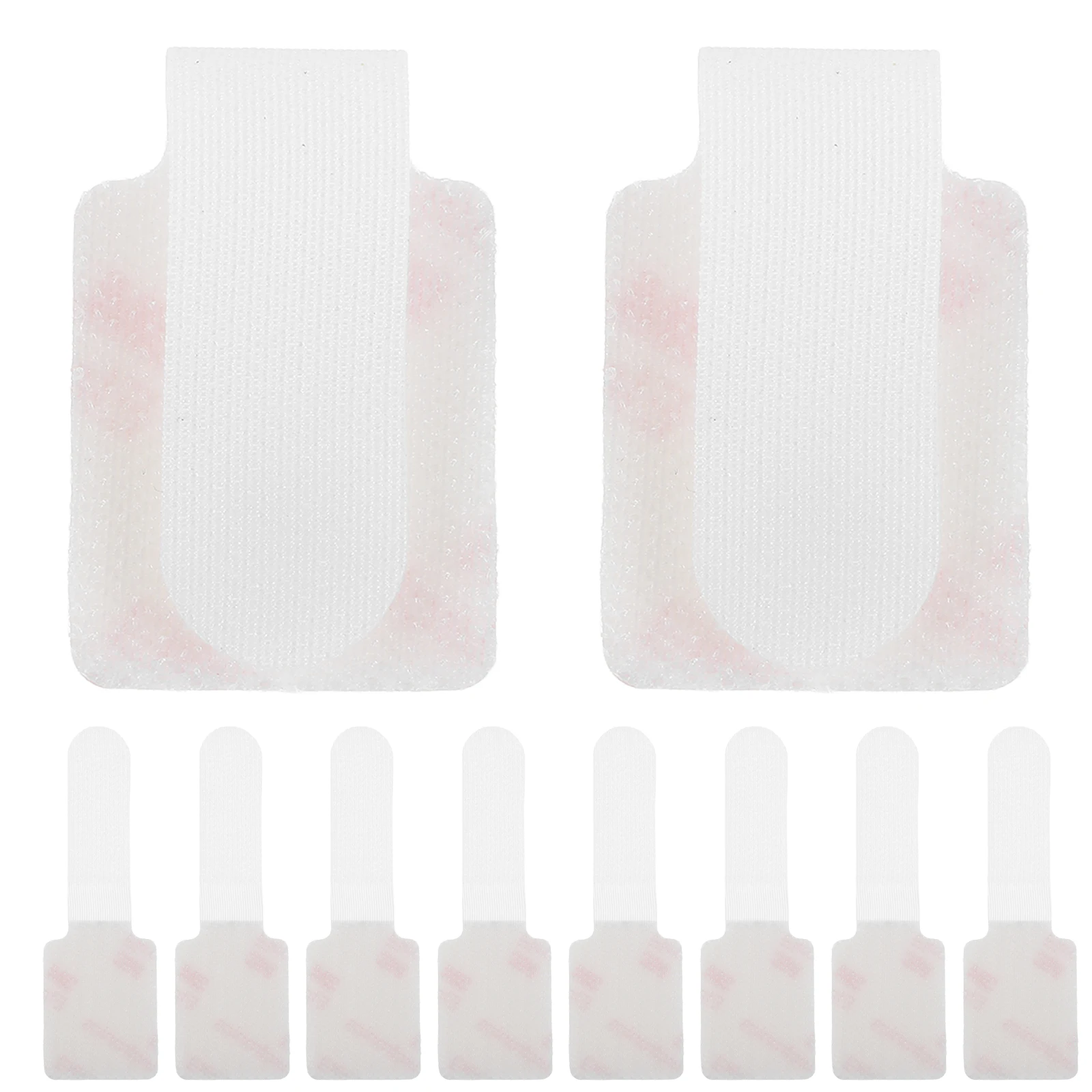 

10Pcs Wire Management Kit Durable Cord Ties Reusable Nylon Straps for Charging Cables Headphones Electronics Desk