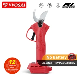 VVOSAI 20V Brushless Cordless Pruner Electric Pruning Shear MT-Series Efficient Fruit Tree Bonsai Pruning Branches Cutter