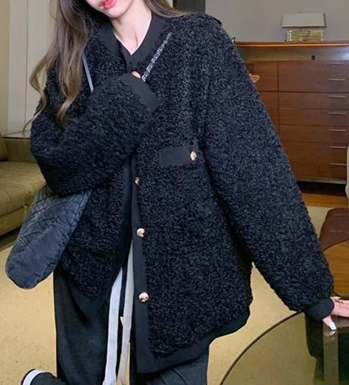 パーカー レディース 女性 冬 ポリエステル パッチワーク 縦型 オープンシルエット ルーズフィット ウエストバンド シック アーバン ユニーク ニュートラル マルチカラー