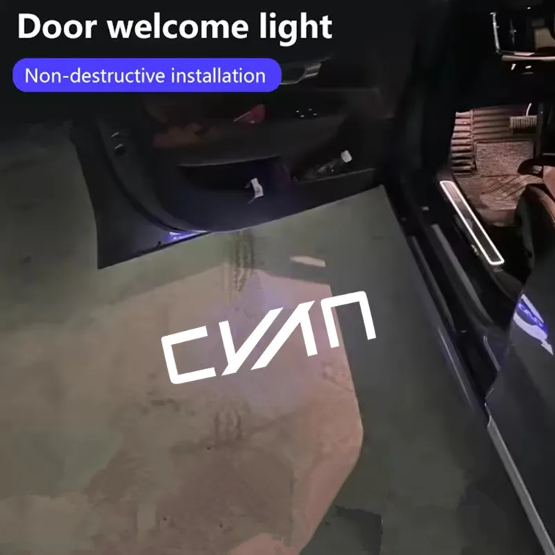 

Car Lamp Door Shadow Light Laser Welcome Lamp Decor Auto Lamp Led Car Door Welcome Lights For Lynk&Co 01 02 03 05 09 2017-NOW
