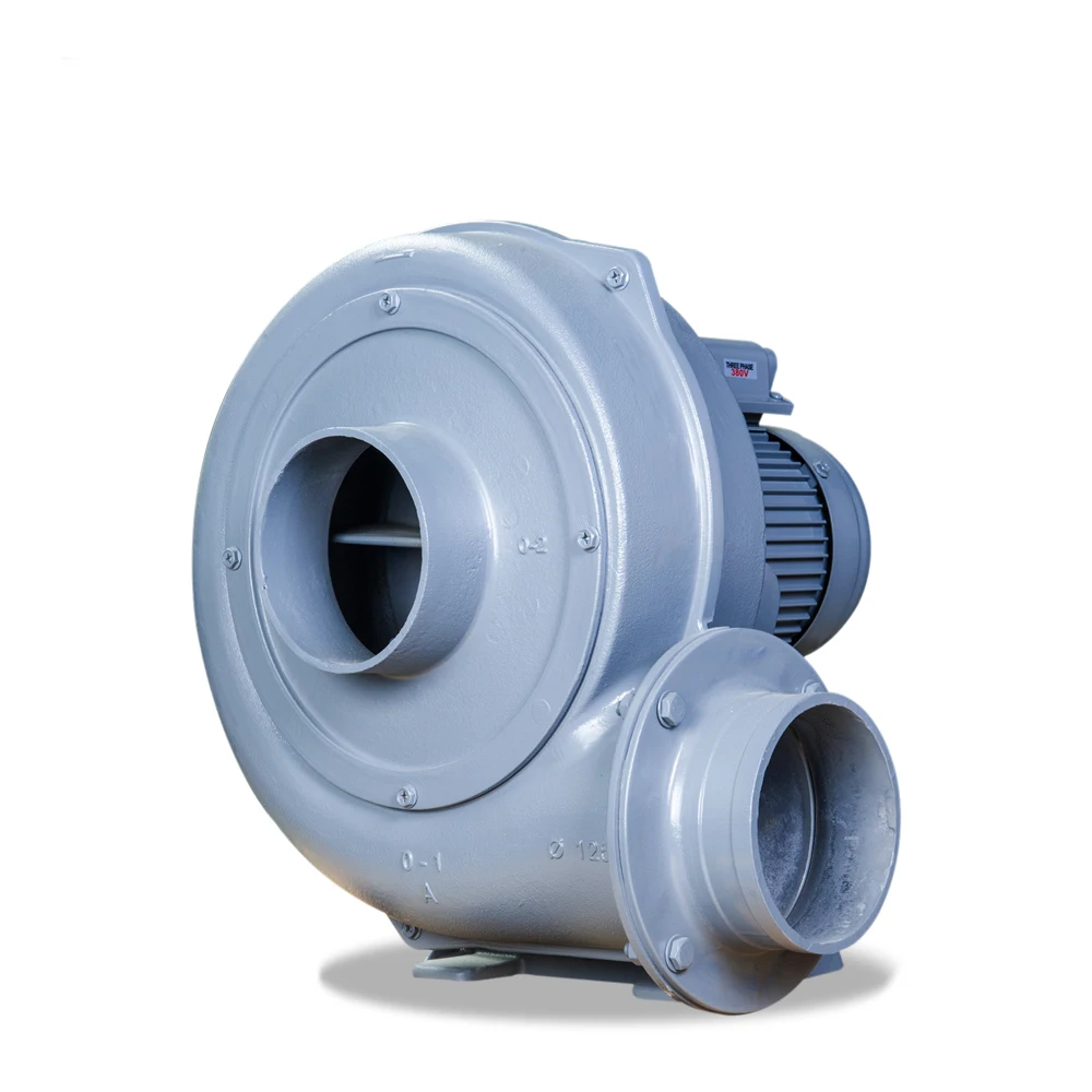 

1/2HP 0.4kw Low Pressure Air Blower High Efficient Exhaust Blower Electric Oil Free Vacuum Fan Blower