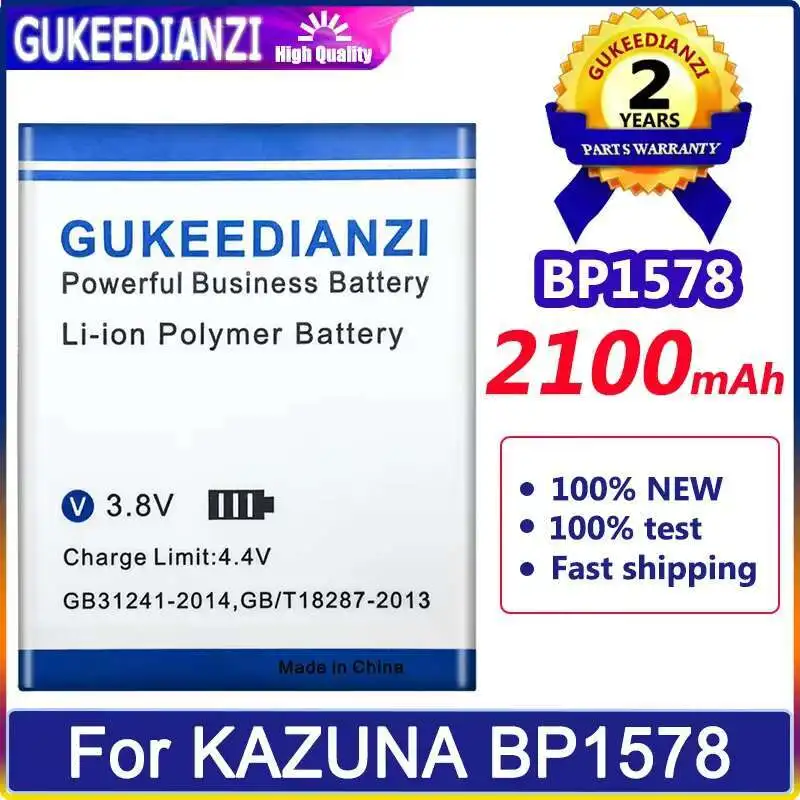 

Mobile Phone Battery Fast Charging High Compatibility 2100Mah For Kazuna BP1578