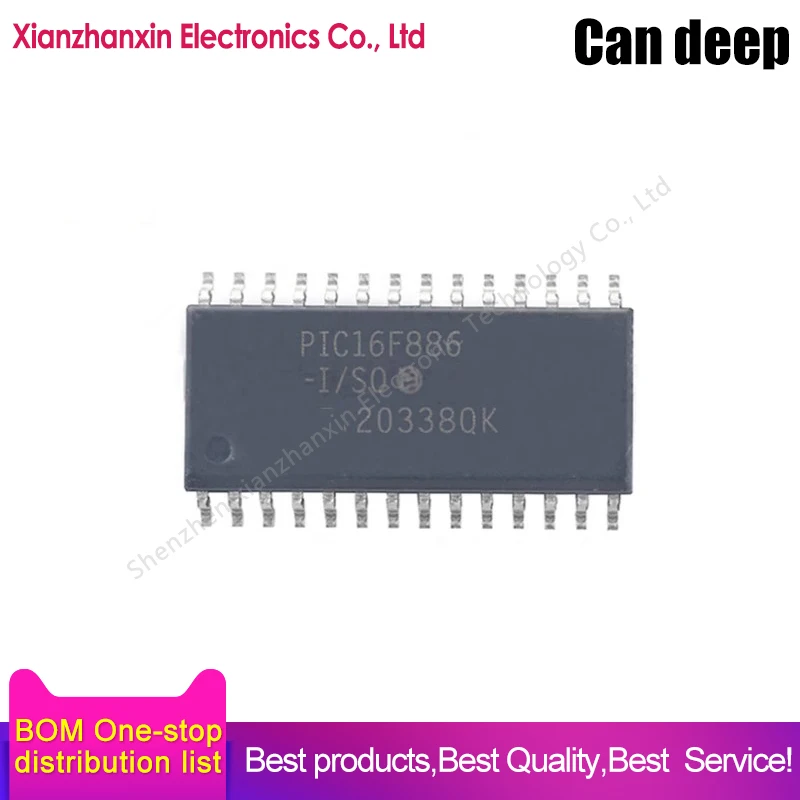 1Pcs/Lot PIC16F886-…