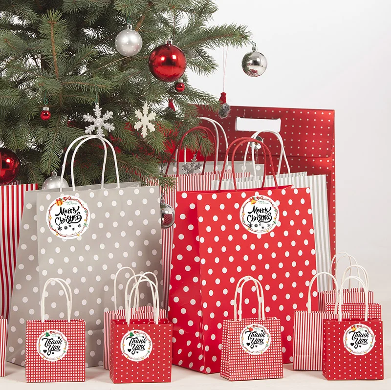 50x50mm MERRY Christmas Klebeetikett Phomemo M110 M200 M120 E210 Weihnachtsmann-Design Geschenk Festival Dekoratives Papierkartenetikett – Detail 5