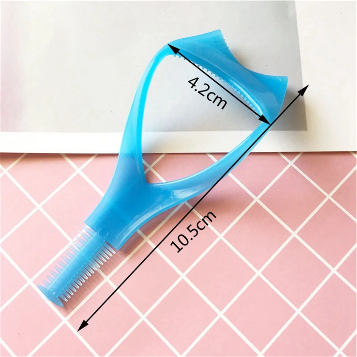 Eyelashes Tools Mascara Shield Applicator ,Eyelash Tool Upper Lower Eye Lash Mascara Guard Applicator Blue