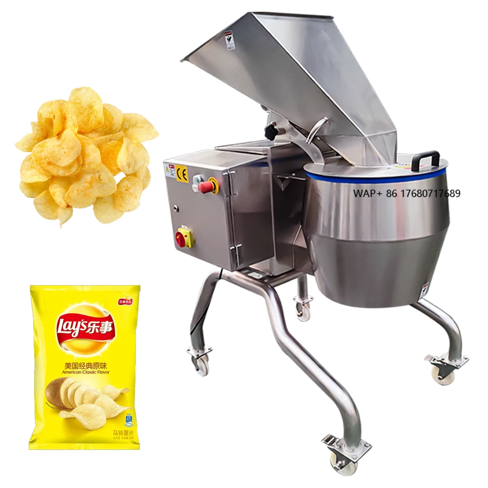 Commercial Stainless Steel Multifunctional Fruit and Vegetable Shredder with Tilted Upper Hopper Motor Engine Core Components