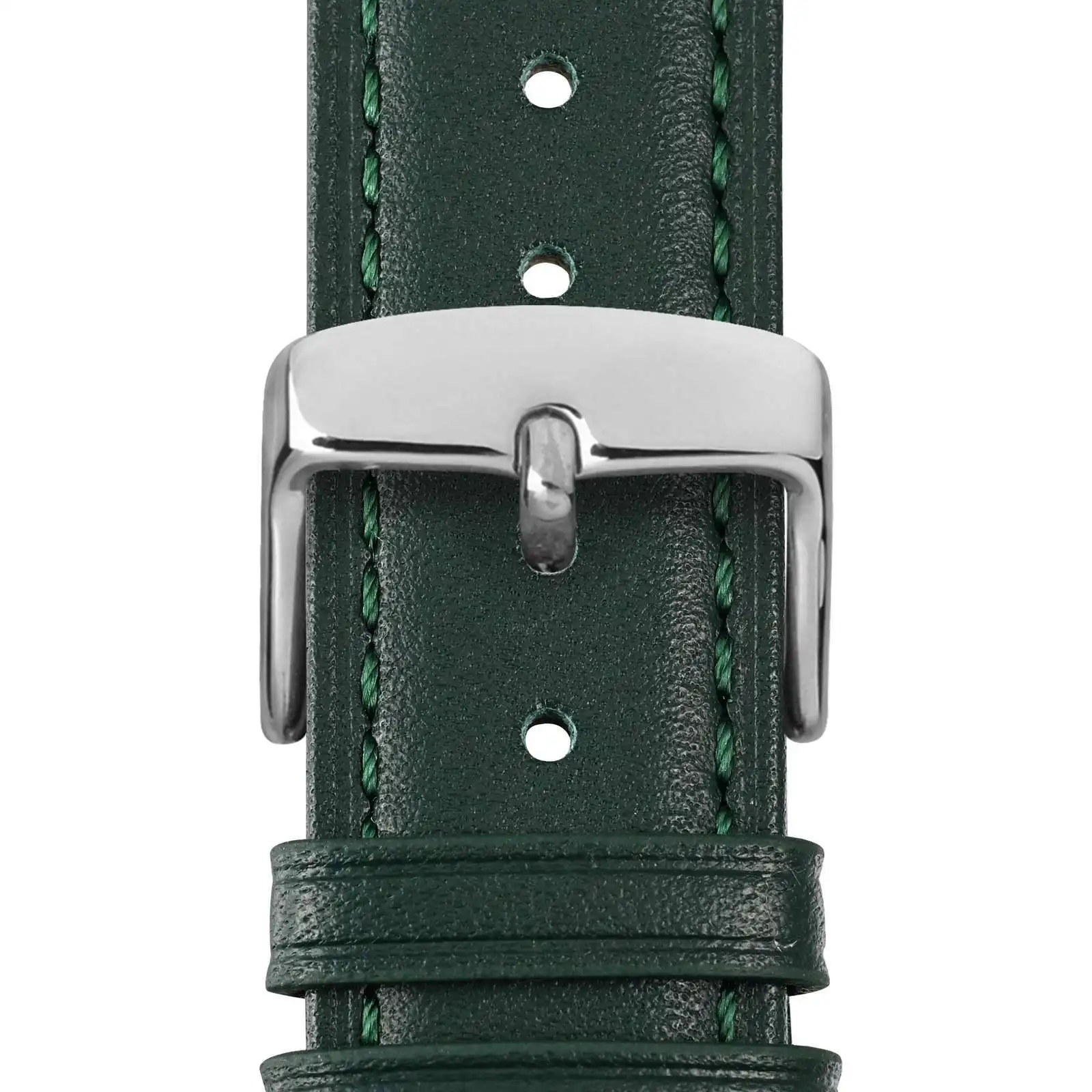 ANBEER Leather Watch Strap, Replacement Watch Band for Men, 16mm 17mm 18mm 19mm 20mm 21mm 22mm Vintage Style Watchband