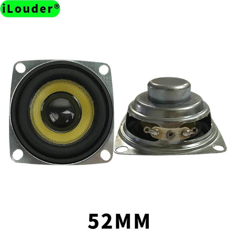 Factory IPX 4 Waterproof 4Ω/8Ω RMS Power 5W Glass Fiber Cone Neodymium 52mm Fullrange Horn Speaker 2Inch 87DB Full Range Speaker