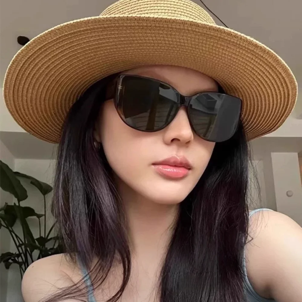 KLASSNUM 2026 Oversized Sunglasses Women Big Frame Tortoise Shell Sun Glasses UV400 Square Luxury Vintage Fashion Lady Shades