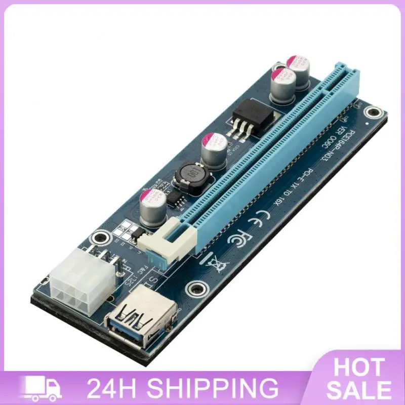 60cm Przedłużacz karty graficznej Pci-e 1x Przedłużacz adaptera Pci-e do Pcie Elektronika użytkowa Karta adaptera Pcie Przenośna