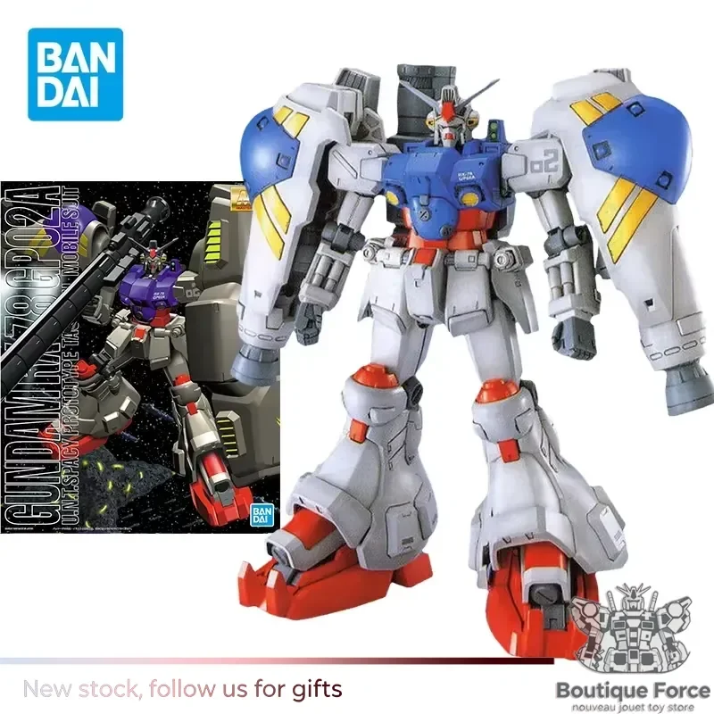 

Bandai Gundam RX-78 GP02A MG 1/100 Anime Action Figure Assembly Model Kit Collectible Toy Gift for Fans Children Adults