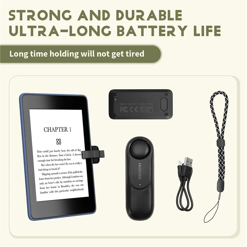 SQPP-Kindle Paperwhite Oasis Kobo Ereaders 용 새 원격 제어 페이지 터너 카메라 캠코더 원격 제어 익스텐더