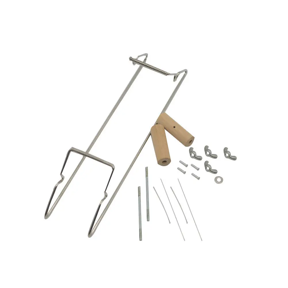 

Большой металлический ткацкий станок для бисера, традиционное устройство для бисероплетения, простое приспособление для изготовления браслетов, ожерелий, ремешков для украшений, аксессуары для ткацкого станка