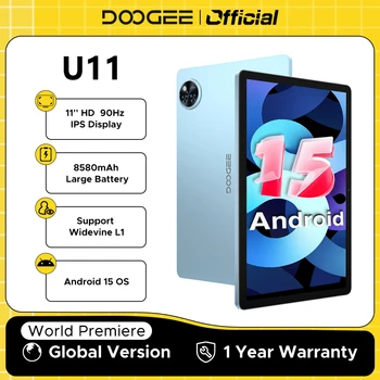 Versione globale DOOGEE U11 Tablet Android 15 Display da 11