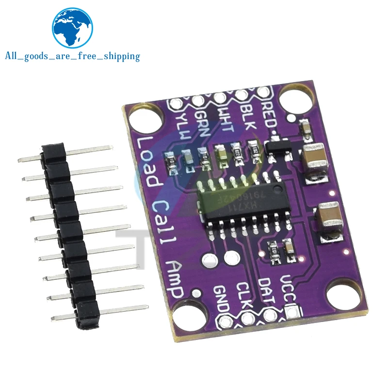 HX711 Weighing Sensor 24-bit A/D Conversion Adapter Load Cell Amplifier Board Weight Sensors For Arduino