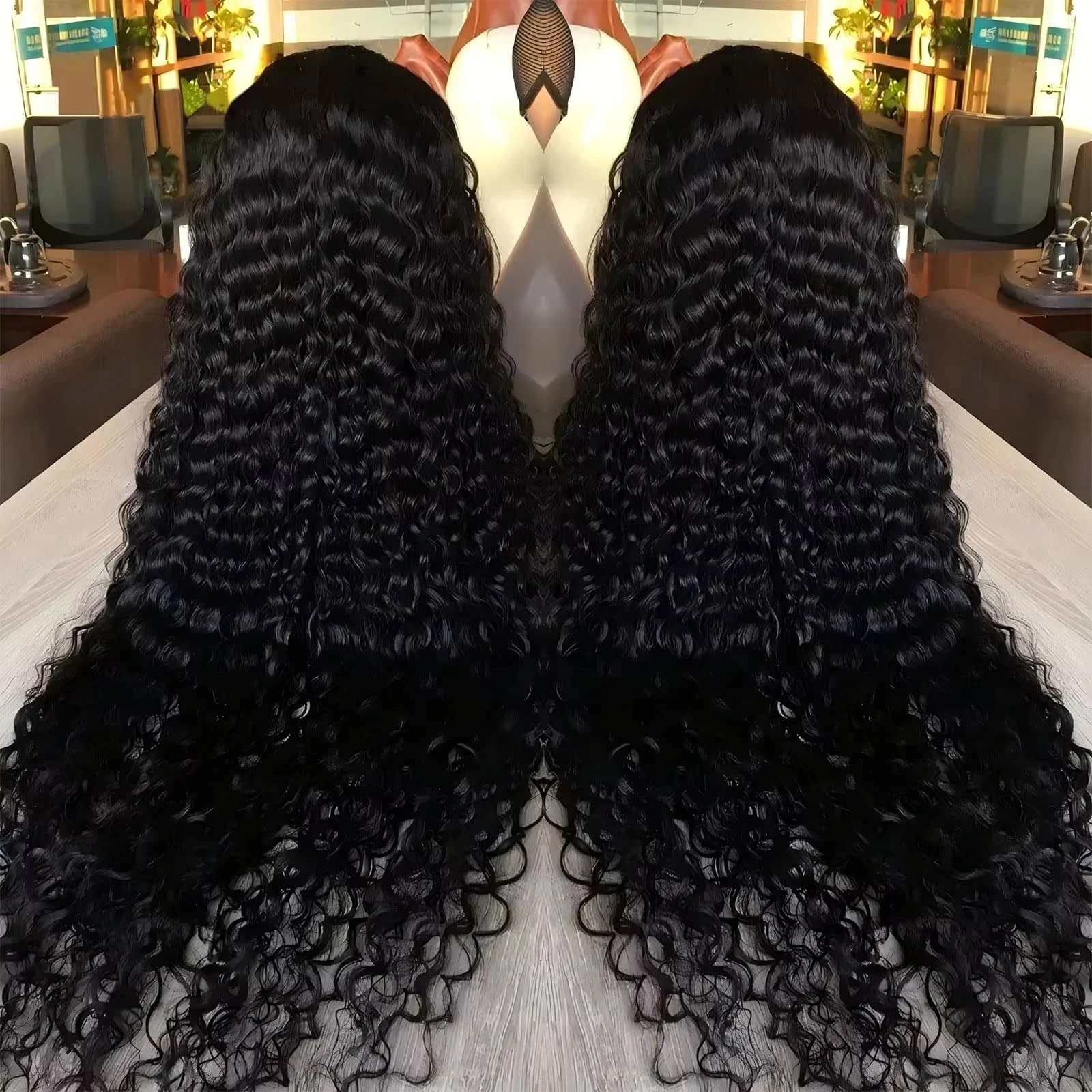13x4 13x6 HD Lace Frontal Wig Brazilian Virgin Cuticle Aligned Human Hair For Black Women Pre Plucked Baby Hair Natural Hairline Loose Deep Wave Curly Wigs