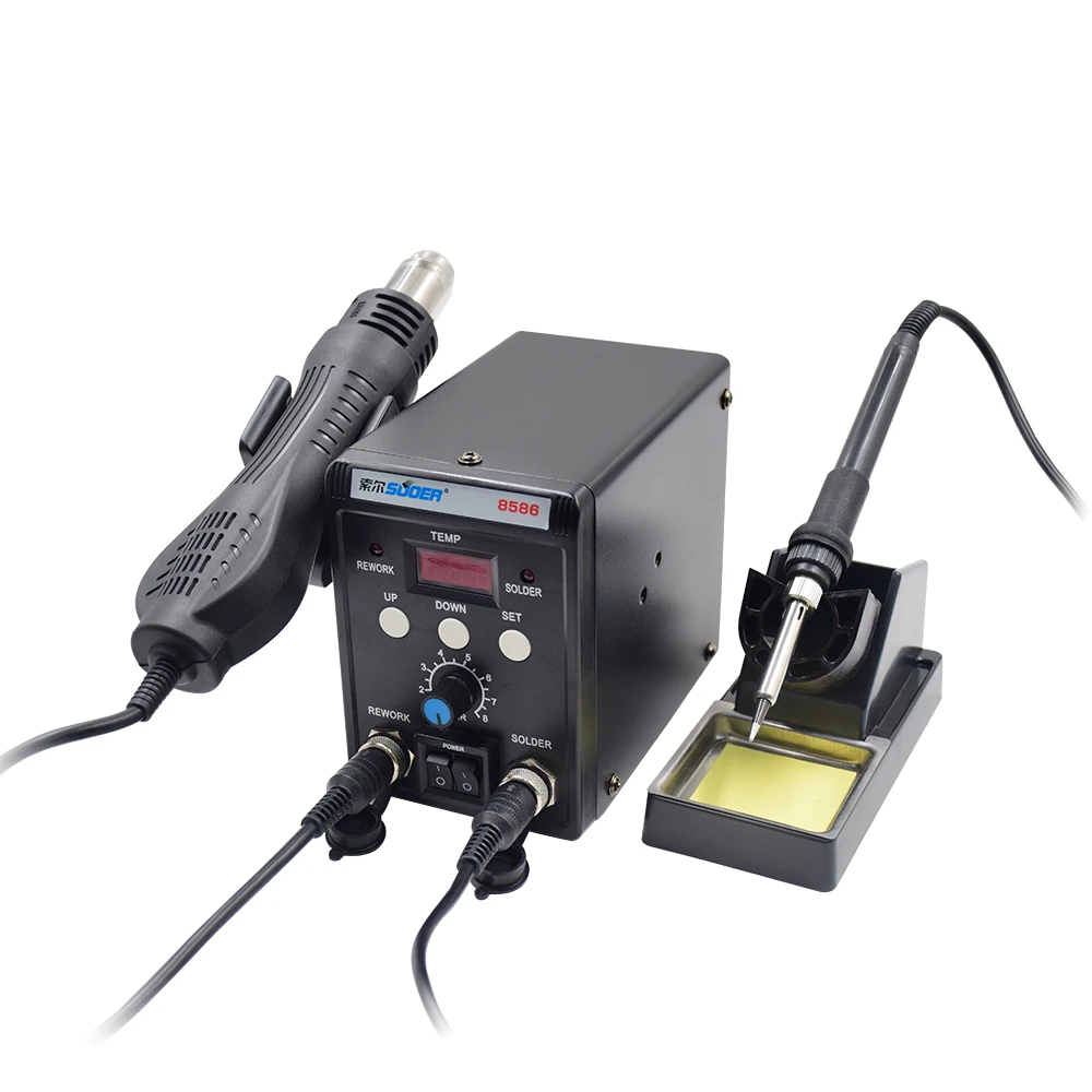 

Digital Electric Portable ESD Rework Station Electric Soldering Irons Welding Machine New Model Portable Soldering Station