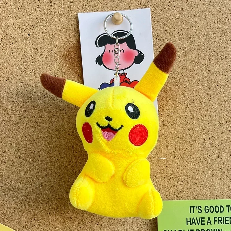 ペンダント付きぬいぐるみキーホルダー,10cm,ぬいぐるみ,チャームマダー,pikachus,リスカメ,psypoduck,ロットあたり10ユニット