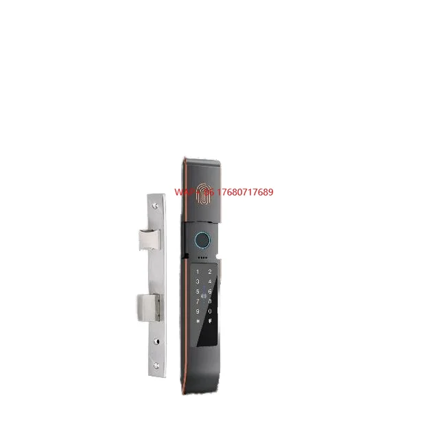 

FA04 Fully Automatic Smart Lock Homes Hotels Waterproof Anti-theft Steel Door Aluminum Alloy Anti-Peep Code Memory Card