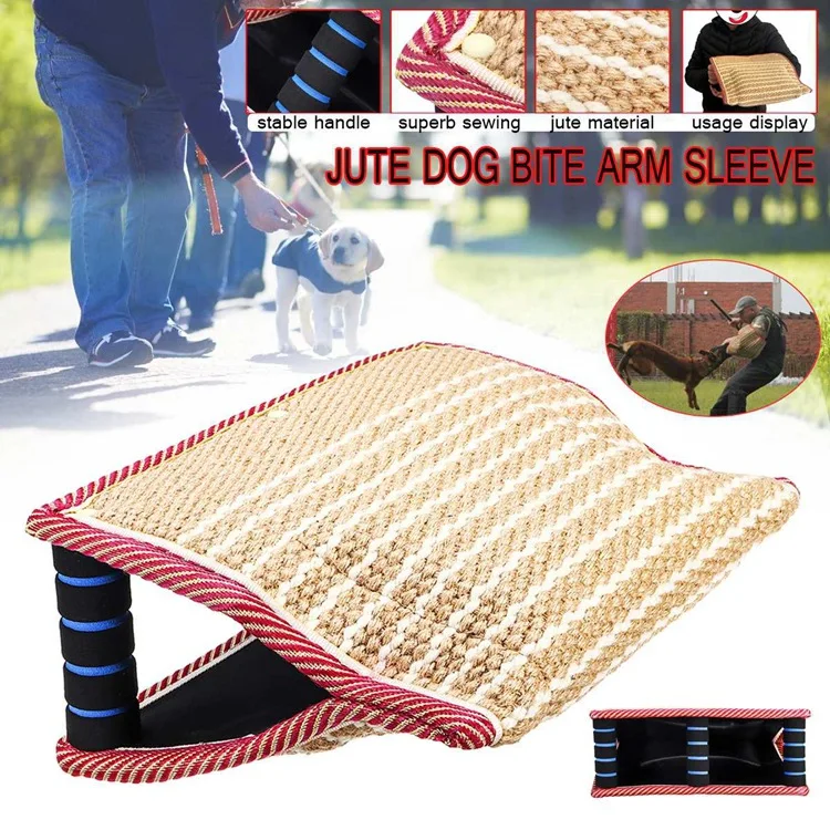 

Dog Bite Pillow Three Handles Dog Training Biting The Pillow Dog Grinding Teeth Strong Tear Resistant Suitable For Fierce Dogs