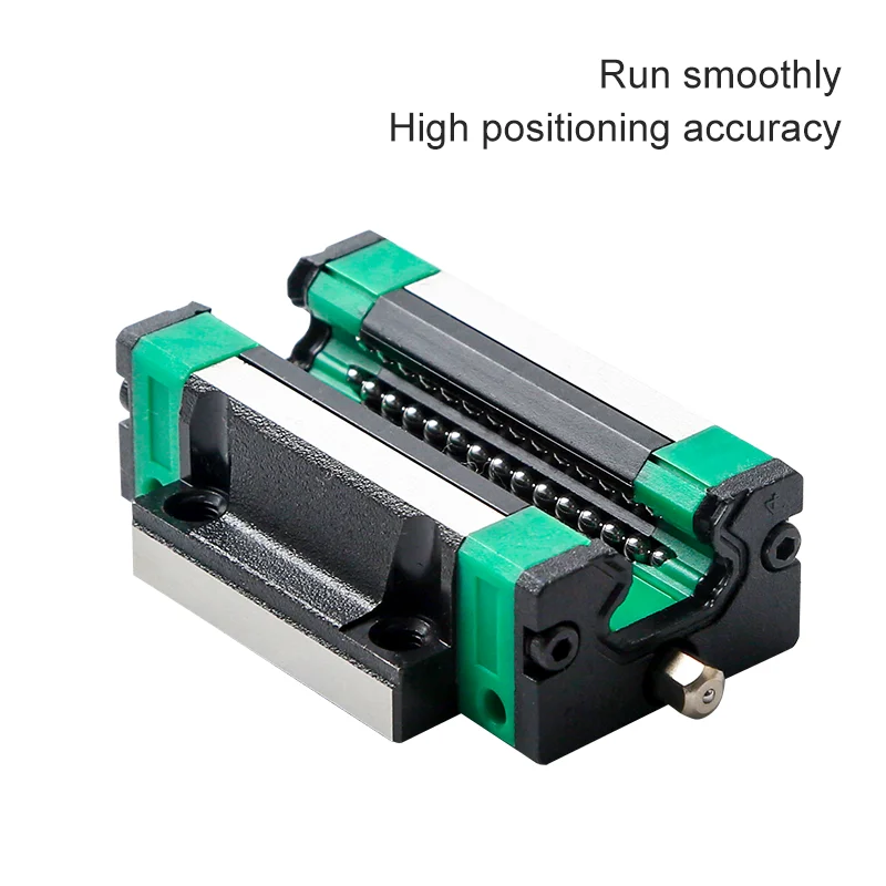 Guia linear de alta rigidez, baixo coeficiente de fricção, alta precisão, usado em equipamentos de processamento de máquinas-ferramenta CNC