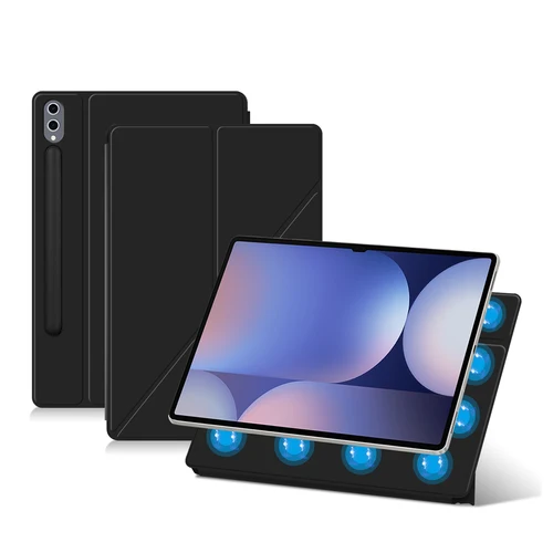 Imagen 2 del producto Funda de libro inteligente para Samsung Galaxy Tab S10 Ultra 5G 14,6 ""2024 funda magnética Folio para Galaxy Tab S10 + 12,4 fundas con soporte para tableta