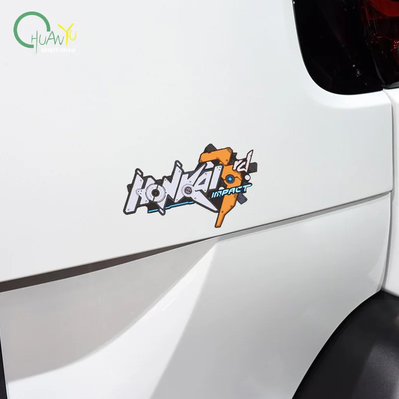 Mecha Style Sticker Set, Waterproof Vinyl Futuristic Mechanical Decal for Car, Helmet, Laptop & Water Bottle
