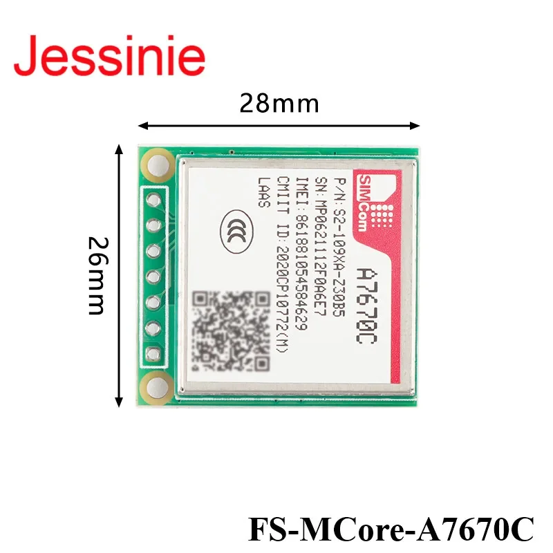 A7670C 4G CAT.1 Core Development Board Module Full Netcom With 2G LTE+GSM STM32 Soutines FS-MCore-A7670C FS-HCore-A7670C — zdjęcie 4