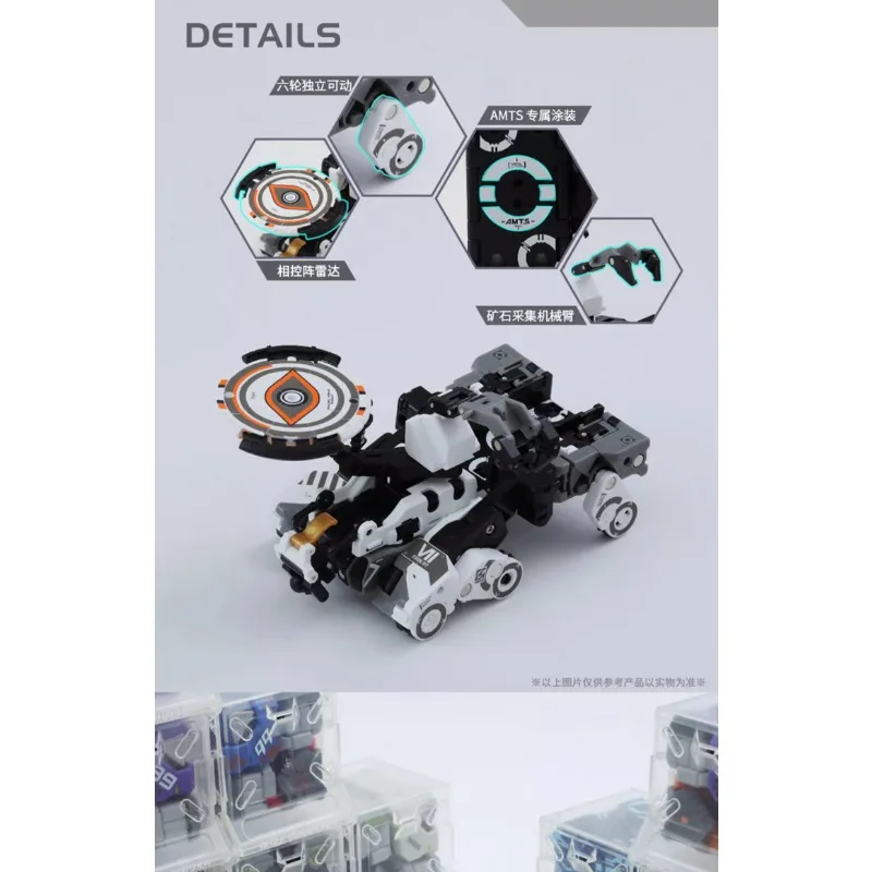 52 JUGUETES Serie MEGABOX genuina All Rounder Team AMTS MB-24 Hunter y MB-25 Pastor Productos Mecha de plástico Colección de regalos para niños