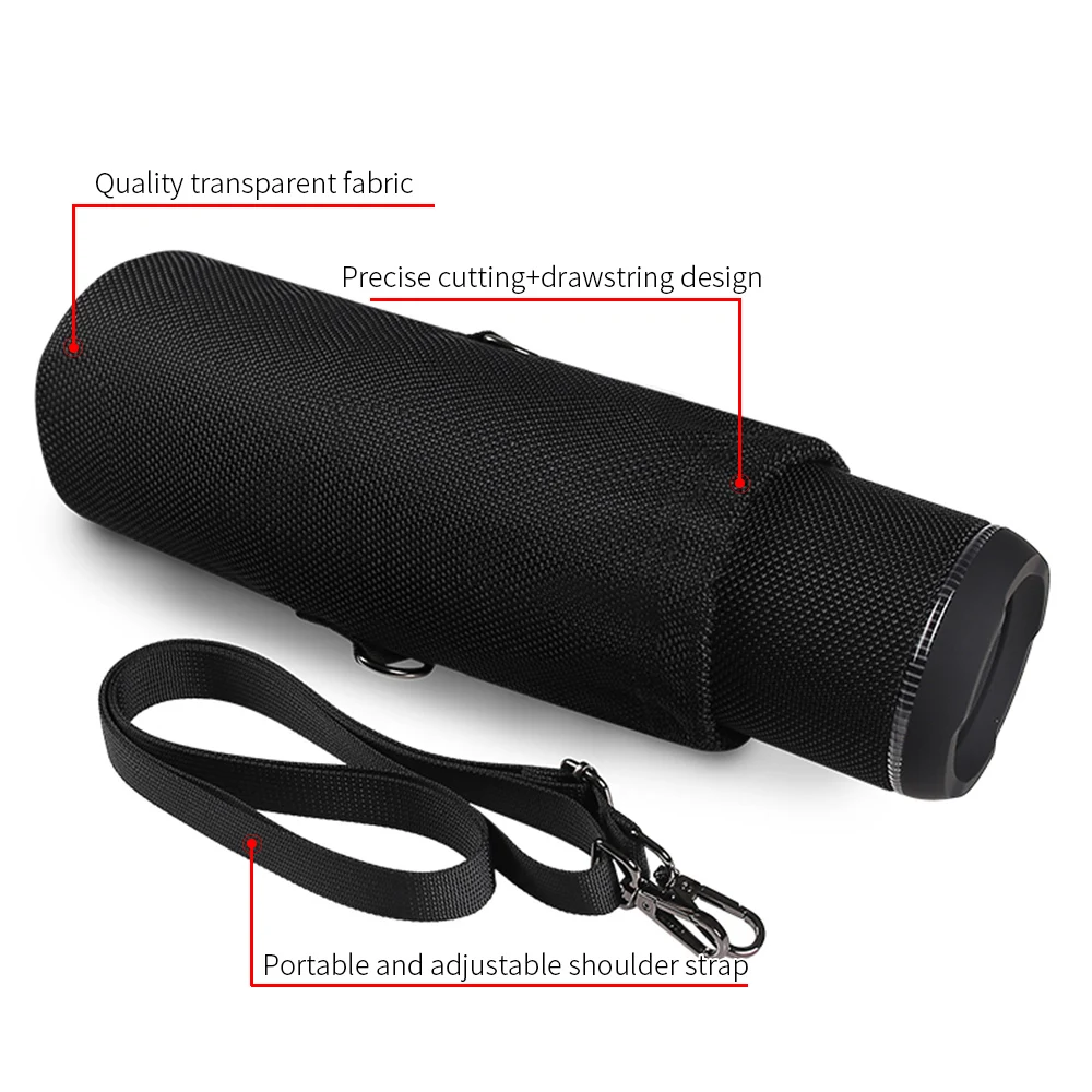 Portable Bag for OHAYO X30 Speaker Sound Permeable Bags Outdoors Travel Carrying Transparent Case