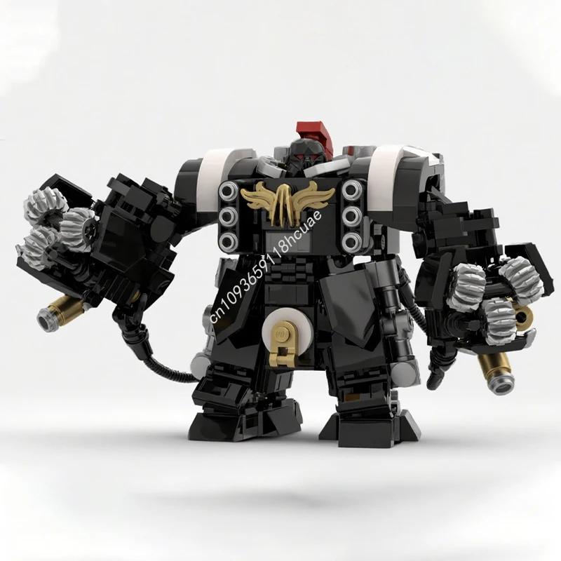 

485 шт. MOC Space Marine Centurion, готический научно-фантастический вселенный строительные блоки, рождественский как-запускной комплект для начинающих, игрушки в подарок