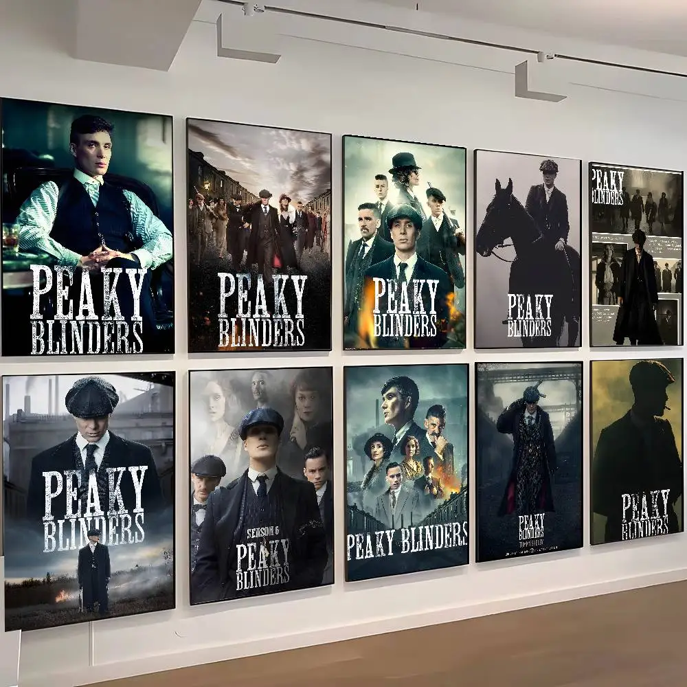 Poster High Quality Print Waterproof Wall Art Sticker For Bar Living Room Decor Gift Movie P-Peaky B-Blinders